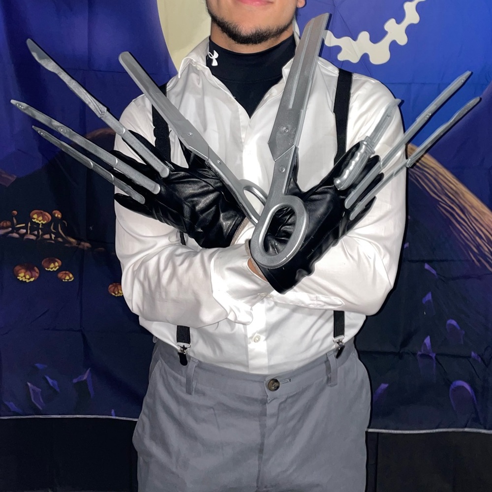 Handmade Edward Scissorhand gloves